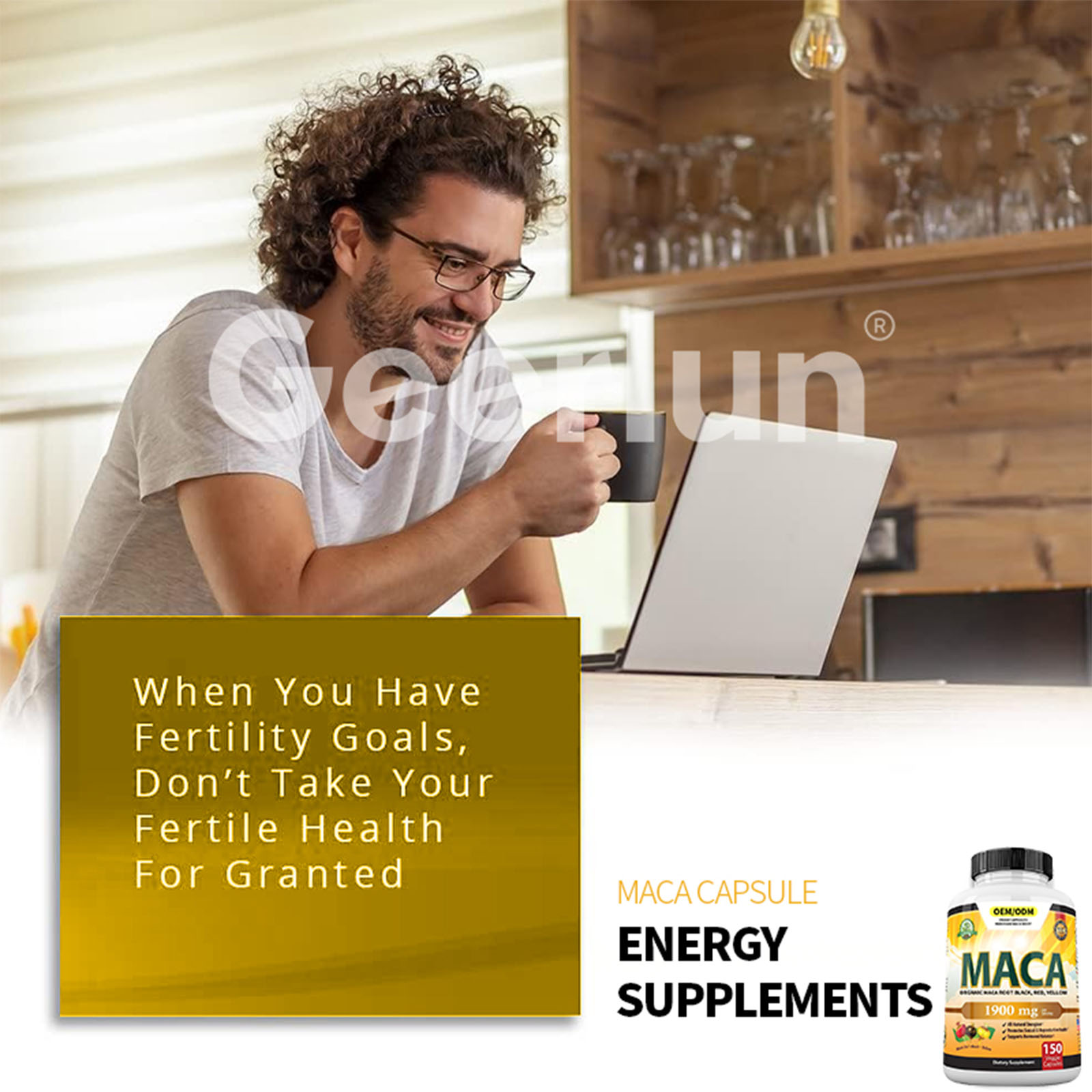 Black Maca Capsules Maca Powder Supplements (1)