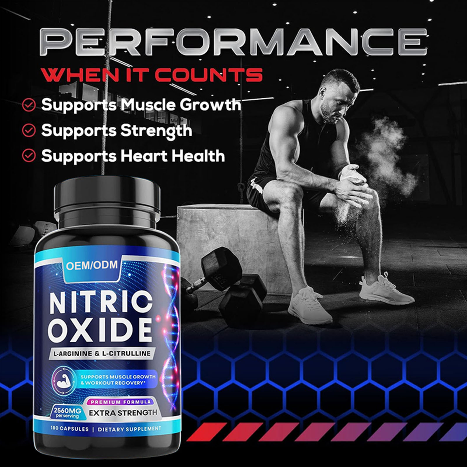 Maca Root Nitric Oxide Capsules L-Arginine Supplements (1)