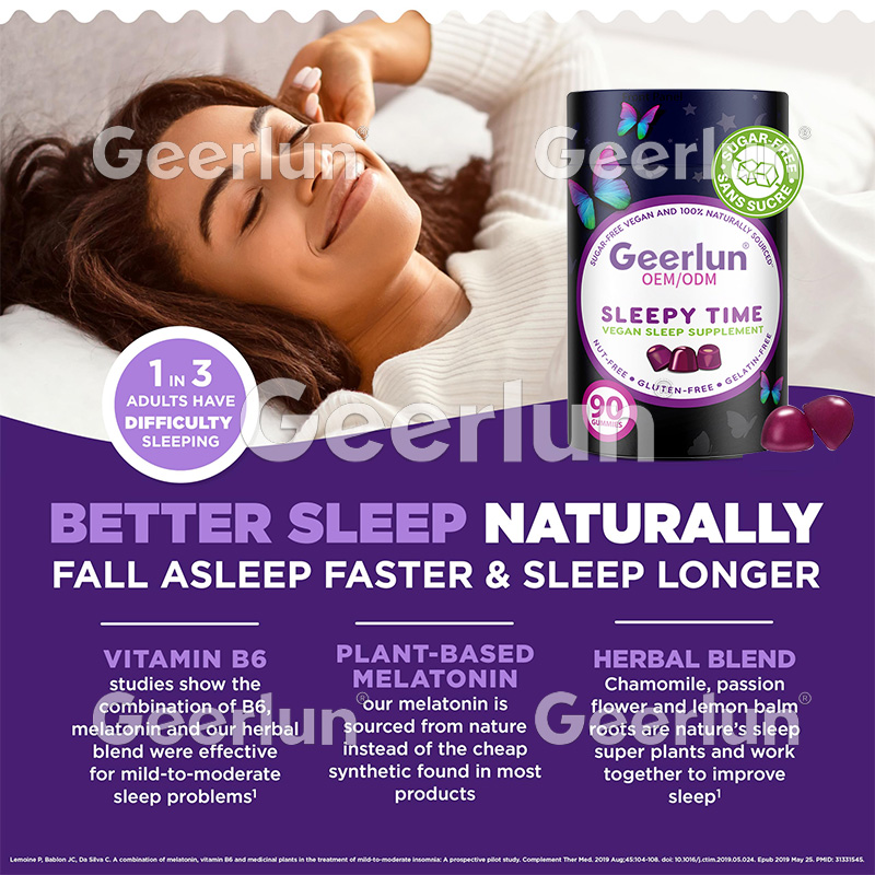 Melatonin Gummy improve deep sleep (3)