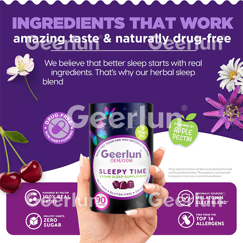 Melatonin Gummy improve deep sleep (6)