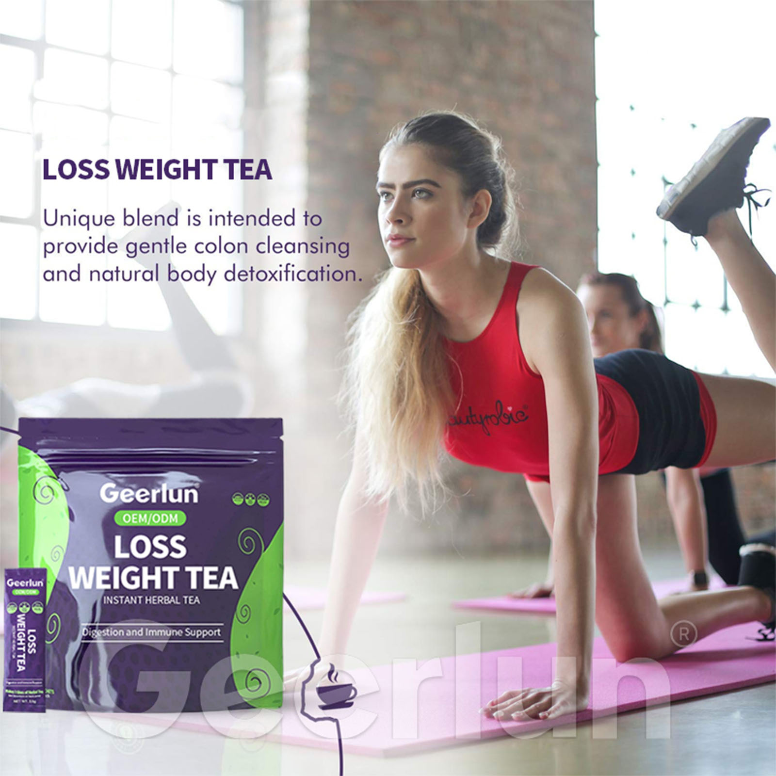 Weight Loss Supplement Slimming Tea Bag (8)