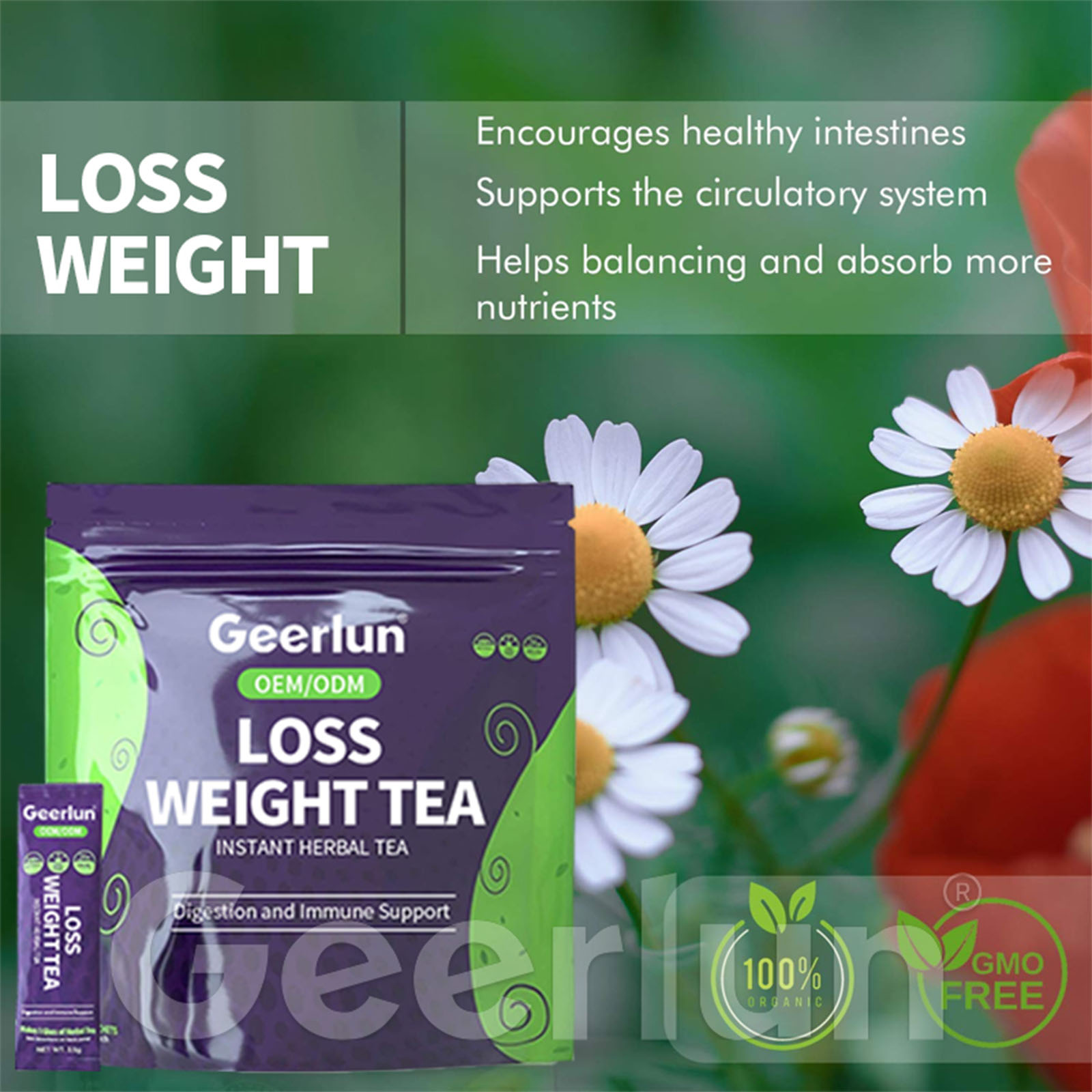 Weight Loss Supplement Slimming Tea Bag (9)