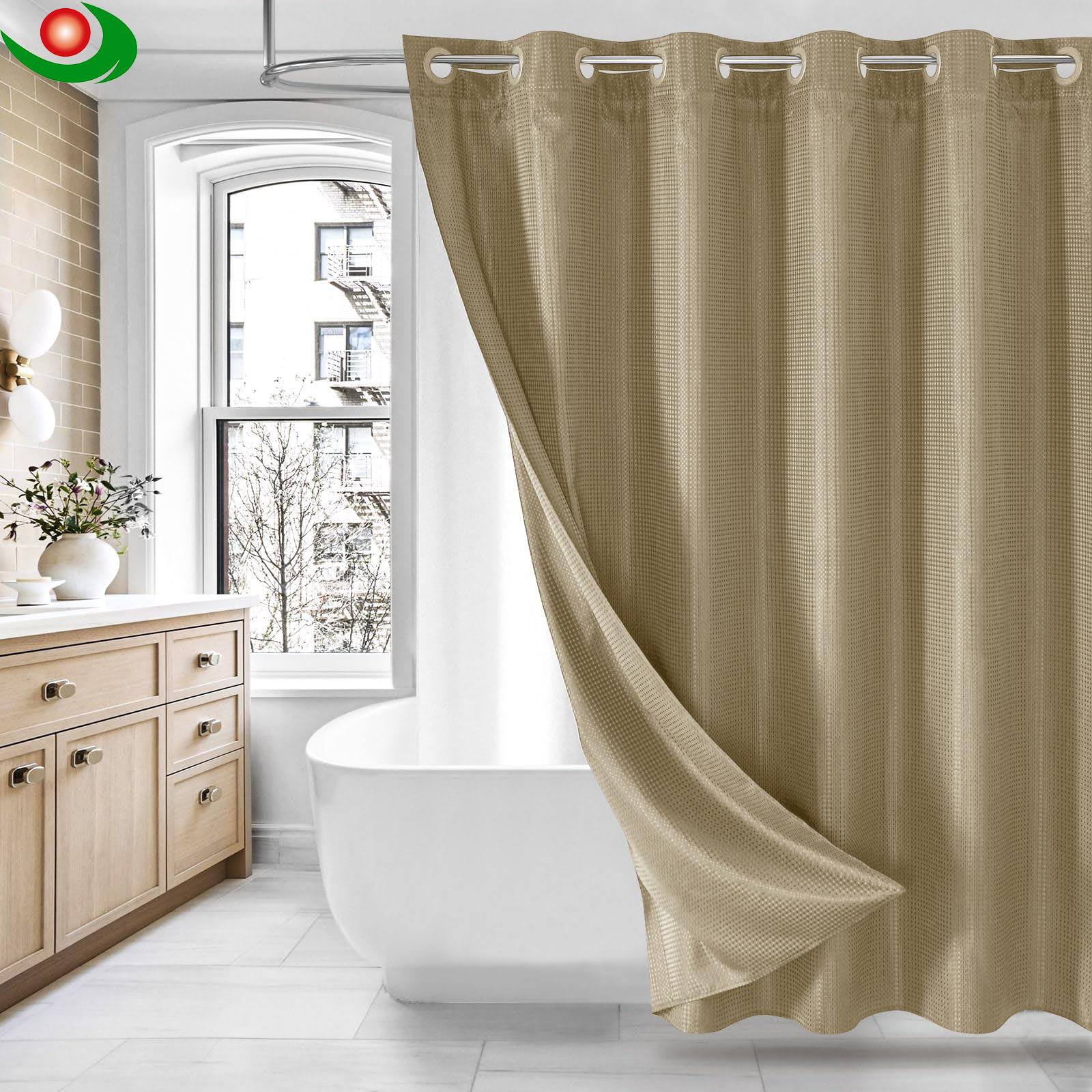 Wholesale Waterproof Shower Curtains – Ideal for European Supermarket Shelves