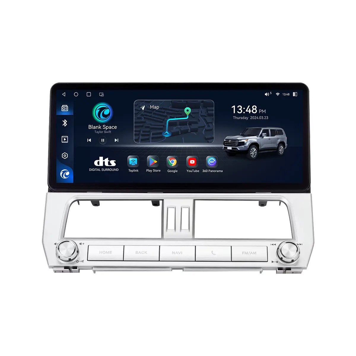 For Toyota Prado LC250 LC150 LC125 LC120 Exclusive Smart Car Head Unit