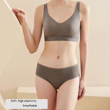 Fan Mei Underwear Gaya rompi mulus u...