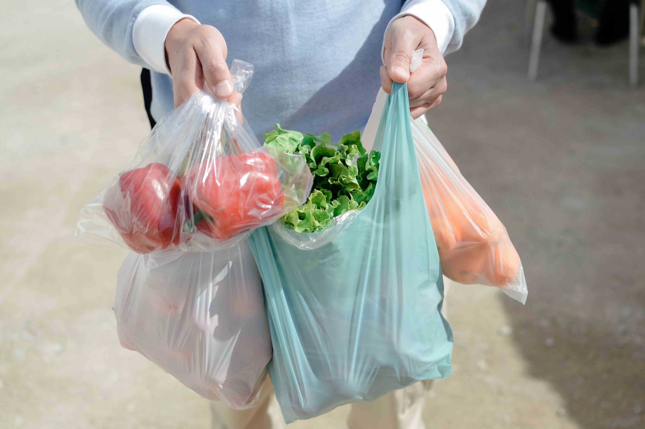 Custom Fruit Packing Fruit and Vegetable Bags Roll Plastic Bags Food Packaging Plastic Vegetable Packaging Bag