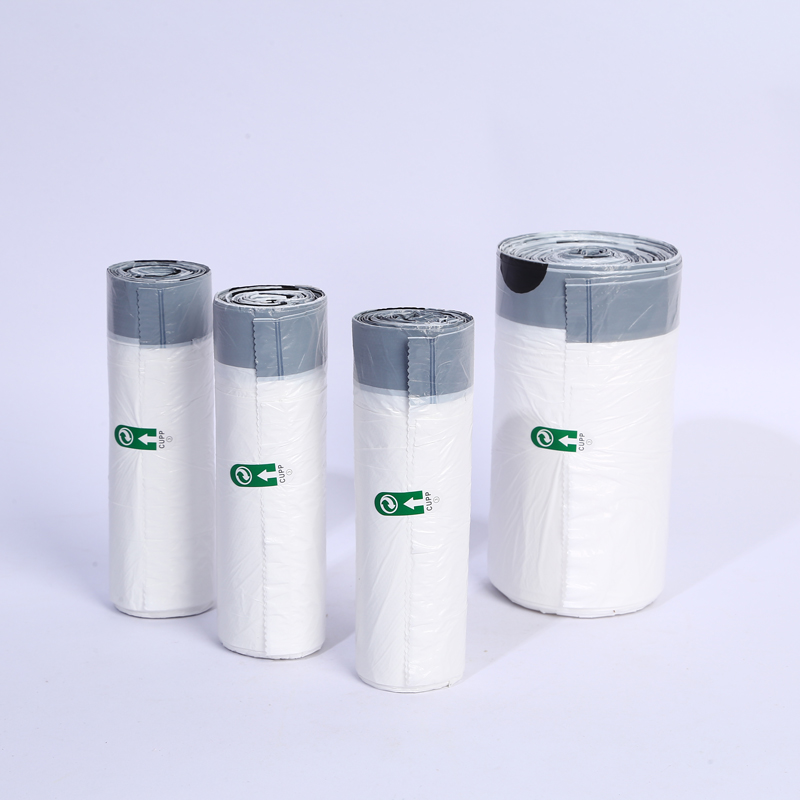 No-Tear Drawstring Trash Bags With Convenience And Durability