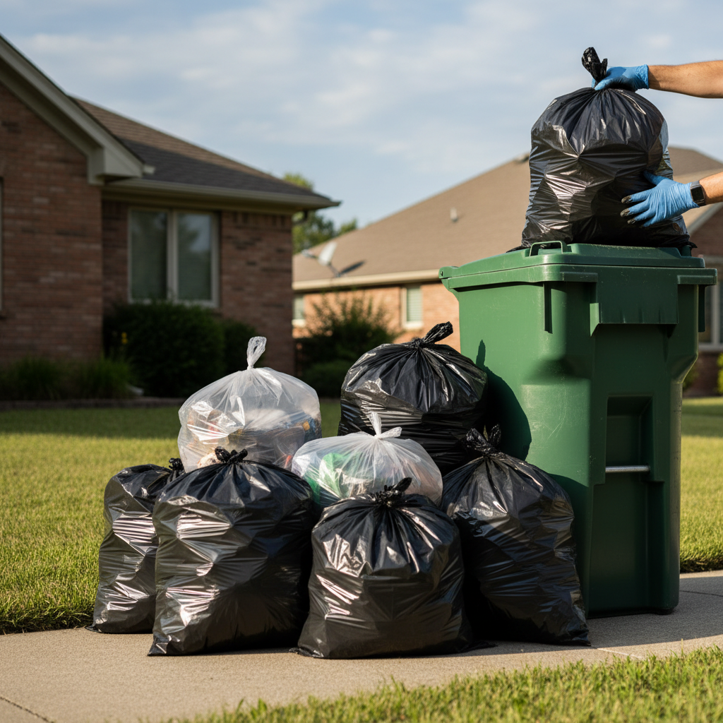 Garbage Bags For Household Waste Management