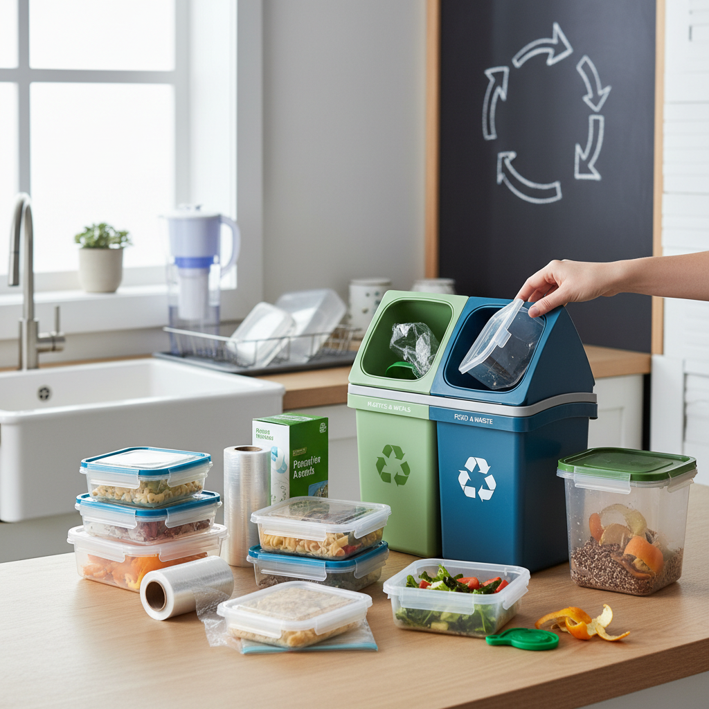 Plastic For Food For Household Waste Management