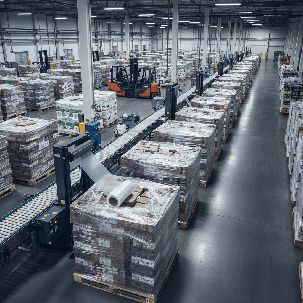 Food Wrap For Industrial Packaging And Logistics