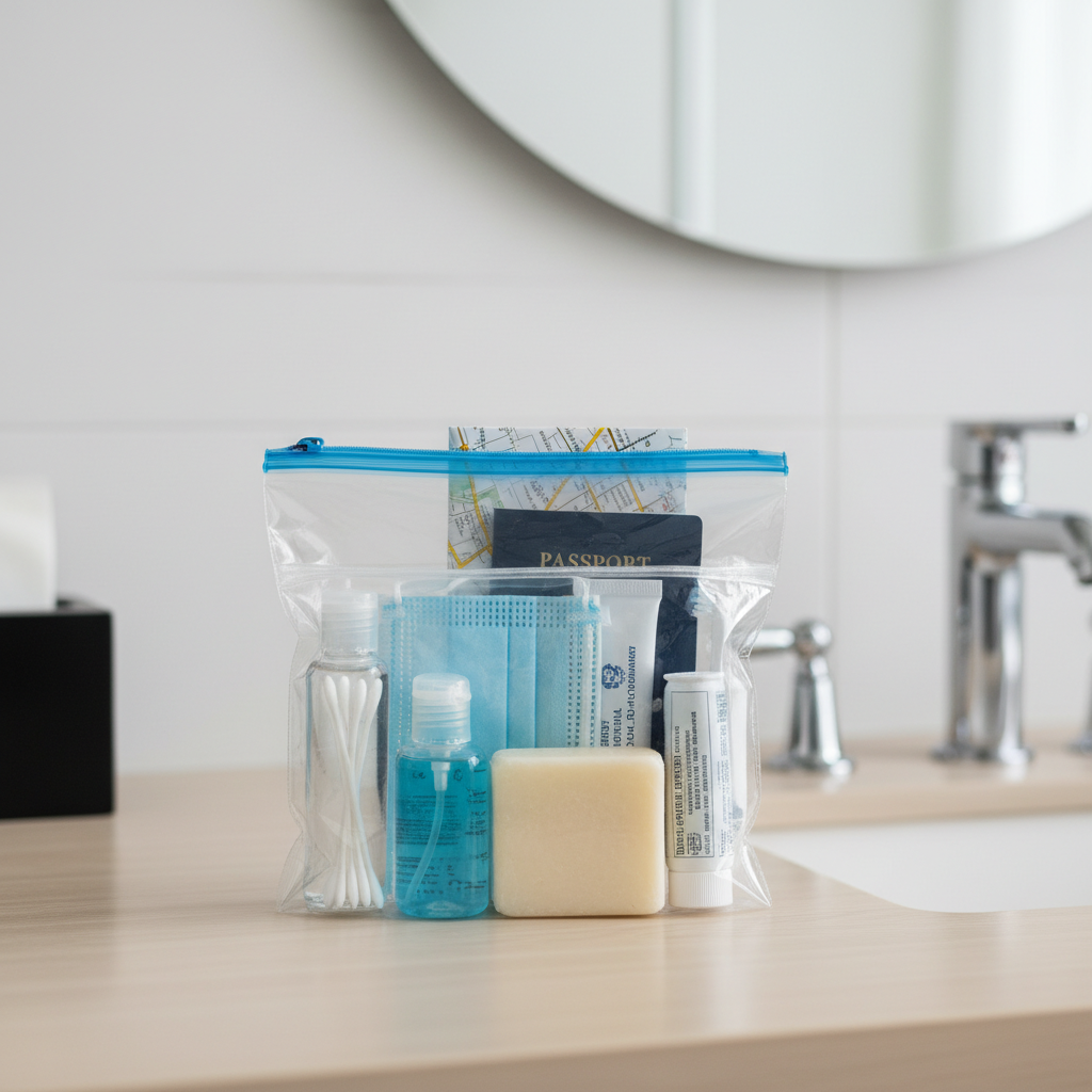 Ziplock Bag For Personal Travel And Organization