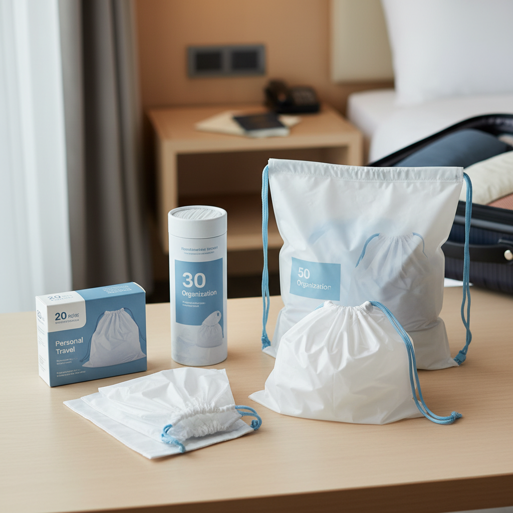 Drawstring Grabage Bags For Personal Travel And Organization
