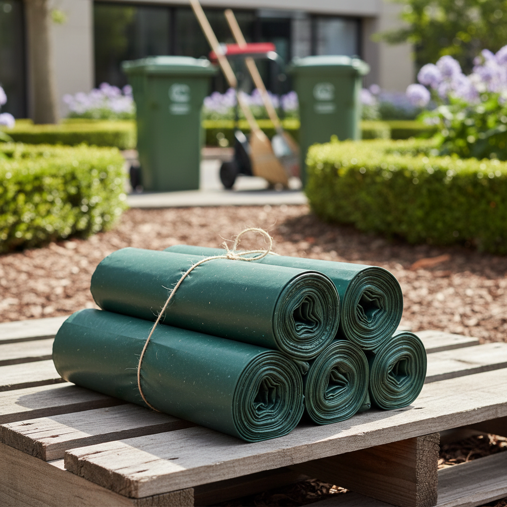 Eco Trash Bags For Property And Facility Maintenance