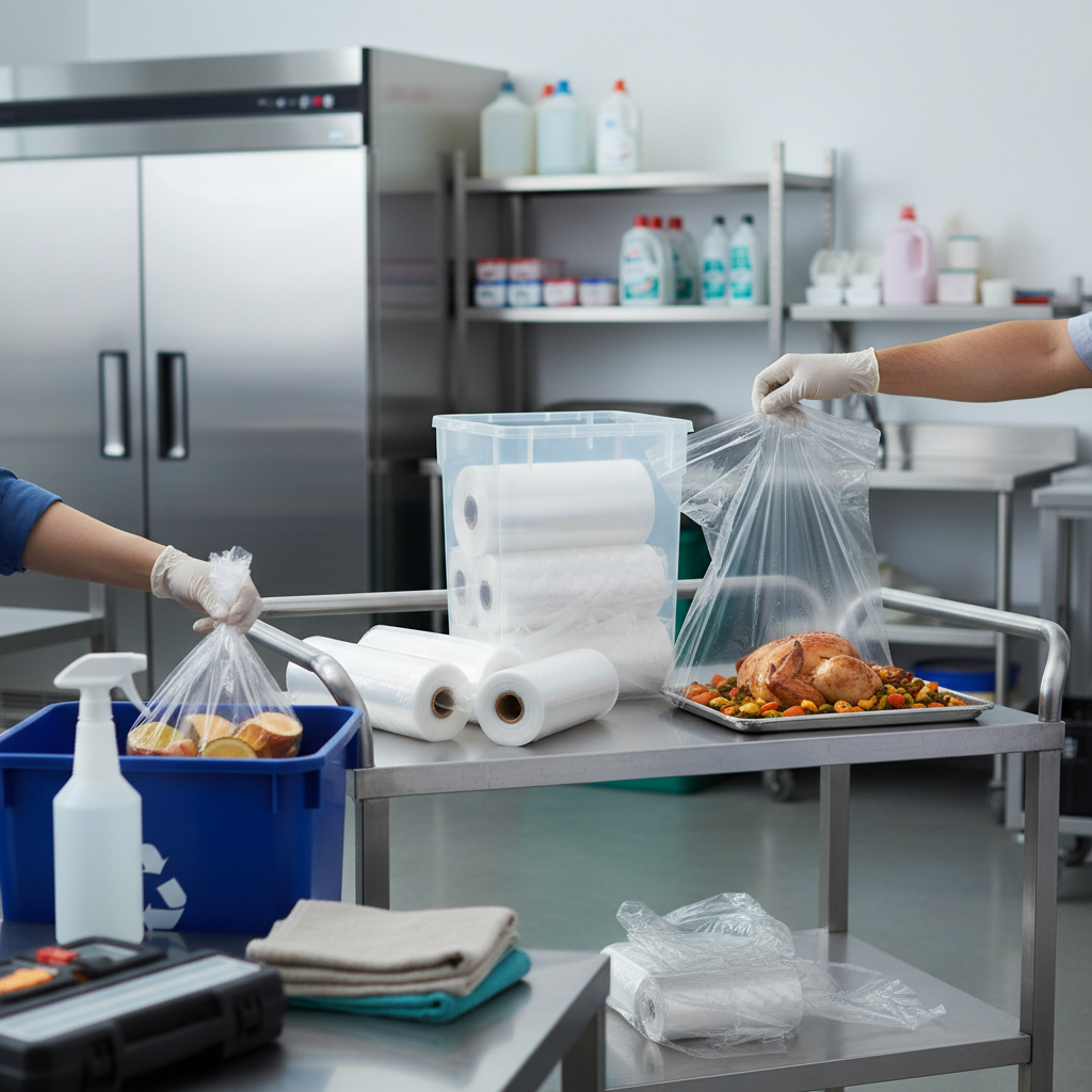Plastic Food Bags For Property And Facility Maintenance