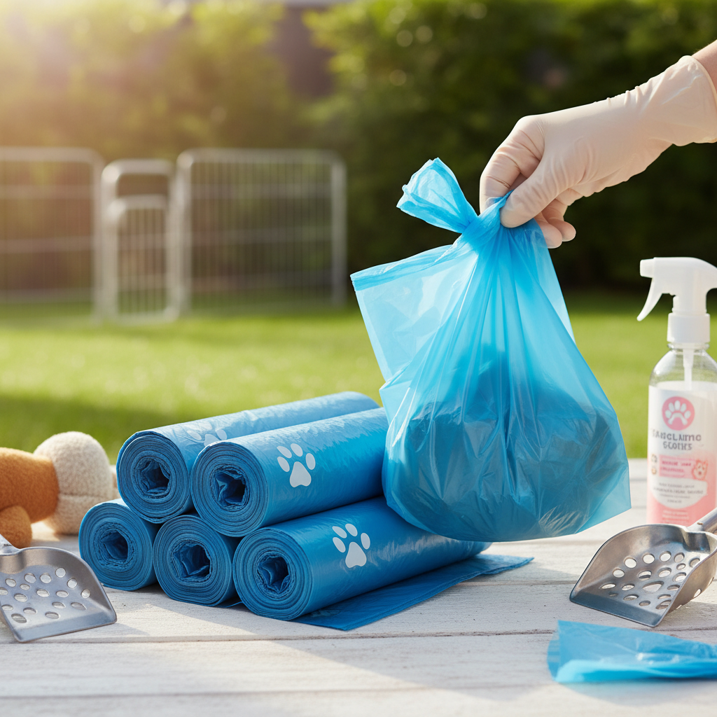 Tear-free Garbage Bags For Pet Care And Sanitation