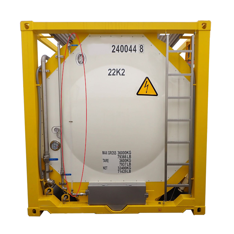 20ft Tank Container for Alcohol