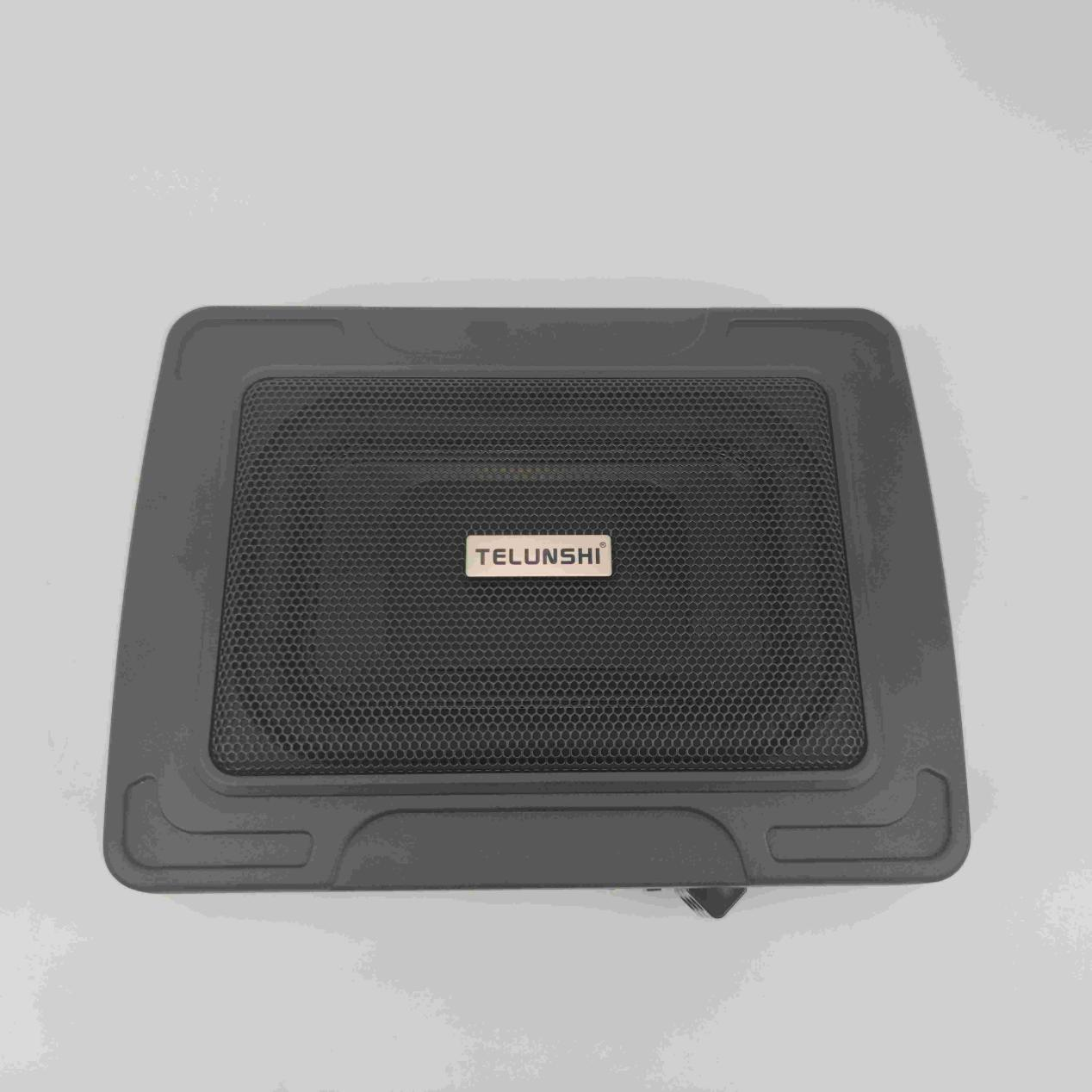 Is it necessary to install two under seat subwoofers in a car?