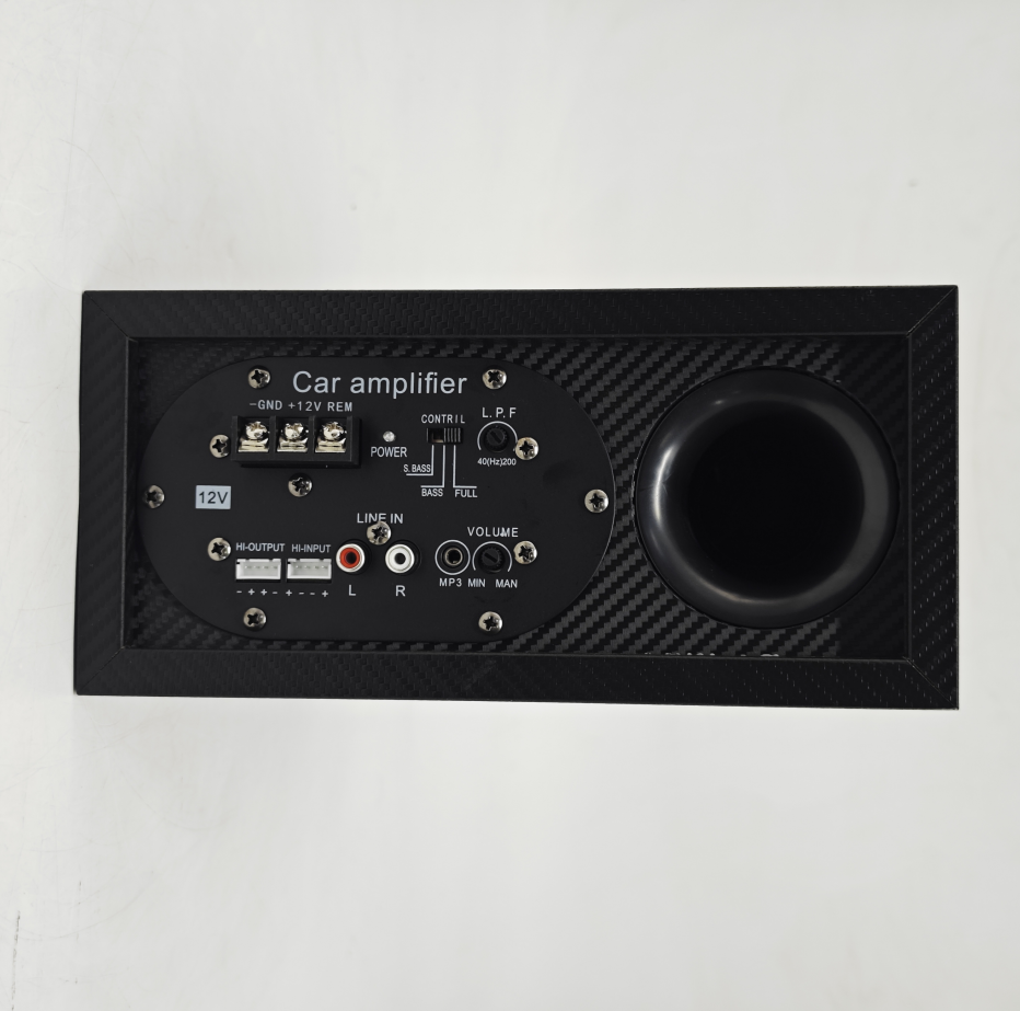 Ultimate Bass Enjoyment - Ultra Thin Wooden Box Car subwoofer