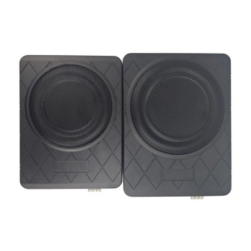 Aluminum alloy under seat ultra-thin subwoofer