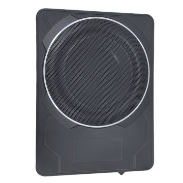 Aluminum alloy under seat ultra-thin subwoofer