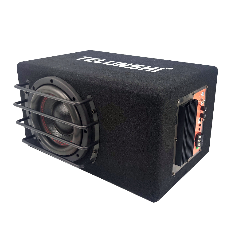 The professional level car mounted wooden box subwoofer makes a stunning debut, injecting soulful sound into your journey