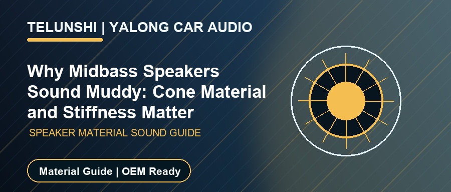 Why Midbass Speakers Sound Muddy: Cone Material and Stiffness Matter