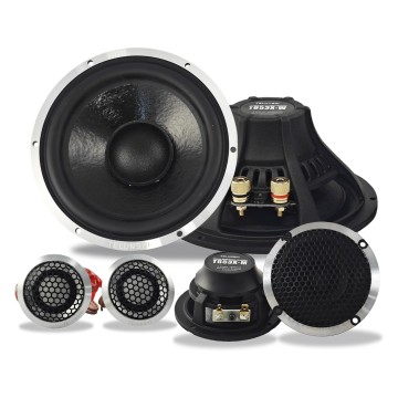 Foshan Car Audio Modification Two-way and Three-way Crossover Speaker Sets