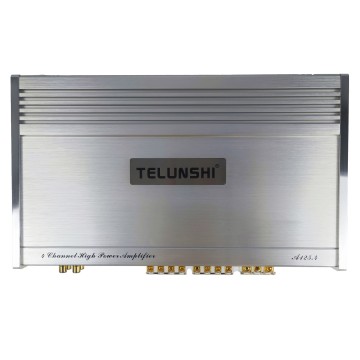 TELUNSHI A125.4 | 200W×4 Real RMS | Bridgeable | High Separation Low Distortion | Designed for B2B Bulk Orders