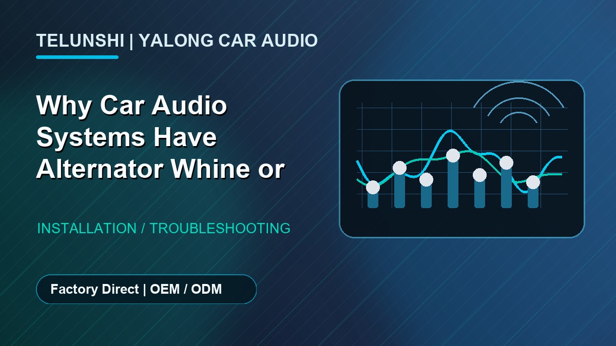 Why Car Audio Systems Have Alternator Whine or Noise After Installation