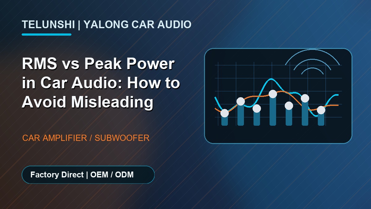 RMS vs Peak Power in Car Audio: How to Avoid Misleading Specs Introduction