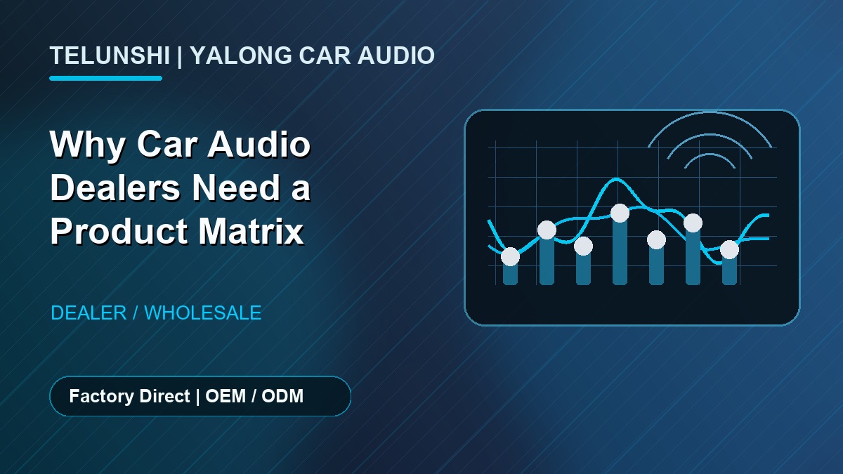 Why Car Audio Dealers Need a Product Matrix Introduction