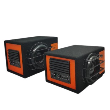 Source factory cross-border direct supply car audio car square box double magnetic double voice coil overweight subwoofer