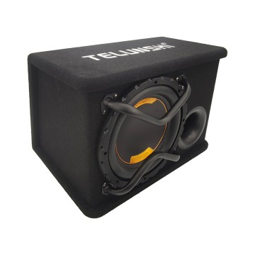 Manufacturer wholesales 10-inch car audio for modification, a high-power trapezoidal active car subwoofer