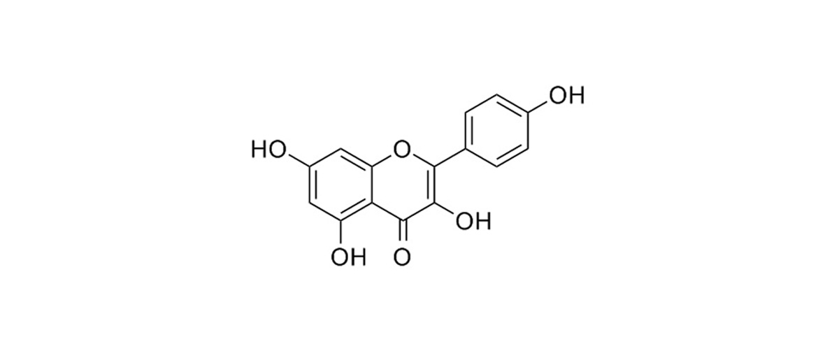 Kaempferol Chemical formula