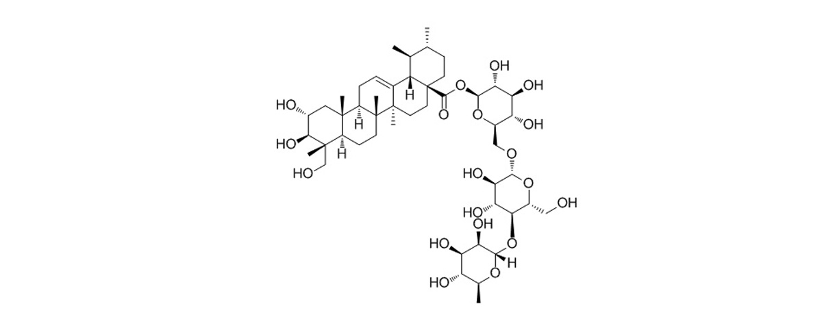 Asiaticoside structure