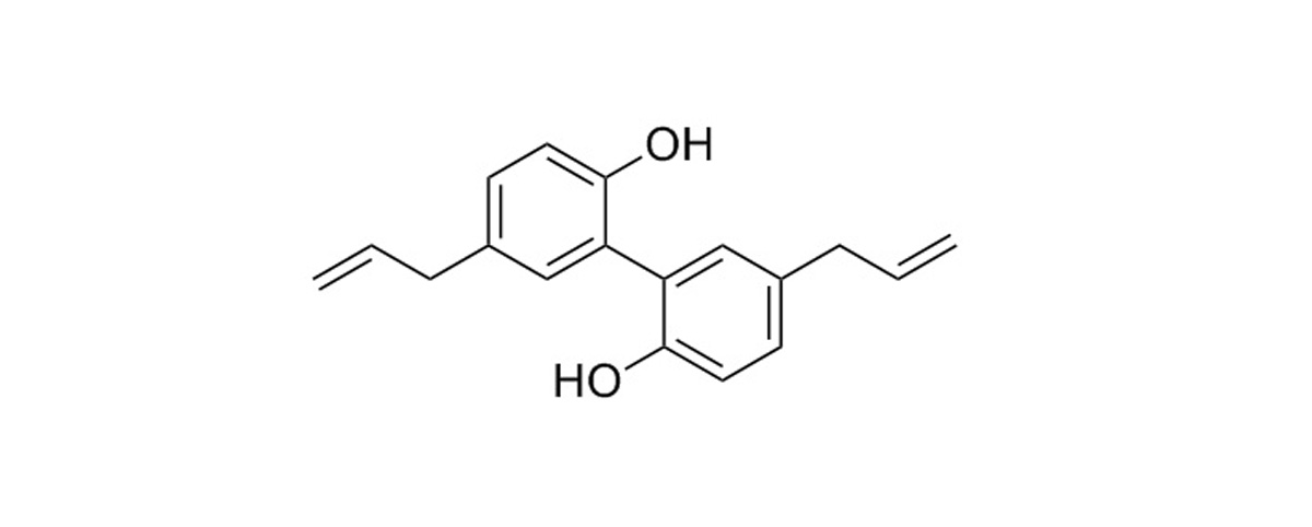 Honokiol Magnolol powder structure