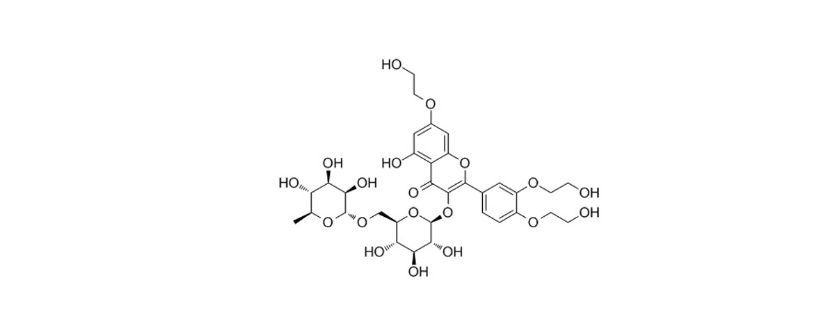 Troxerutin structure