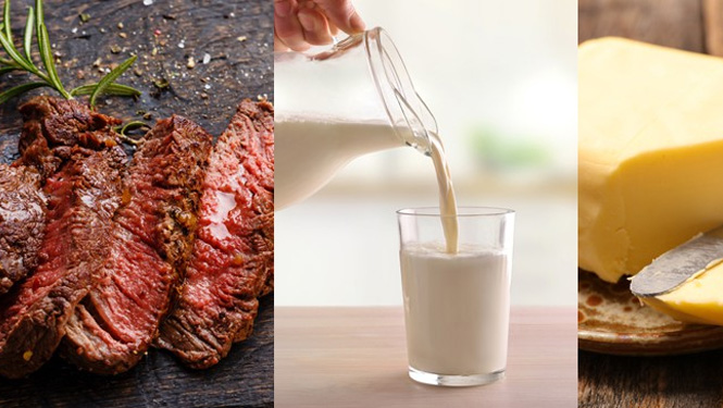 Conjugated linoleic acid is abundantly found in meats like beef and lamb, as well as in dairy foods..jpg