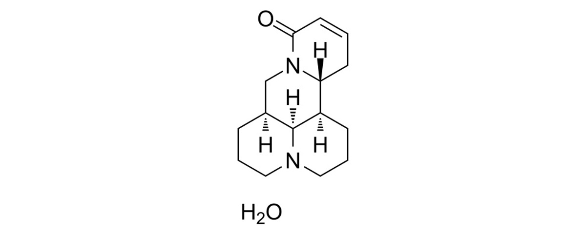 Sophocarpine structure