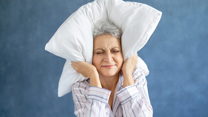 Staying up late causes aging