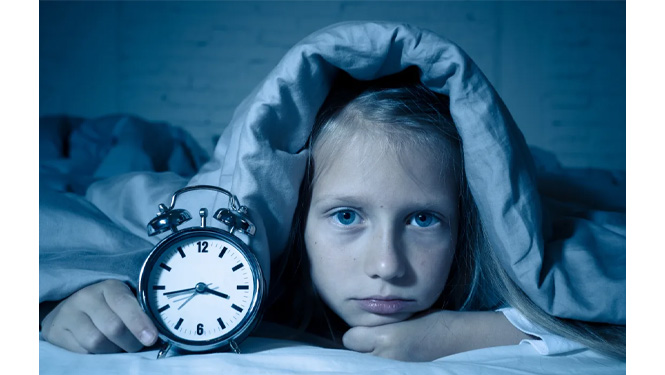worrying about your child's sleep