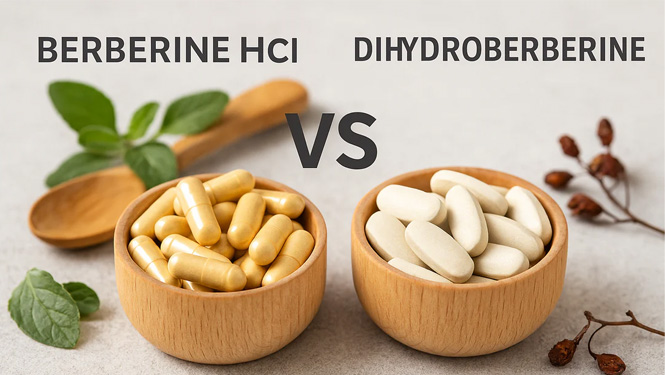 Key Differences: Berberine HCL vs. Dihydroberberine?