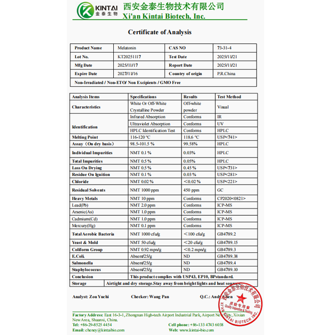 Buy Pure Melatonin Powder COA.png