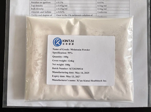 Melatonin Powder Real Shipping Photo