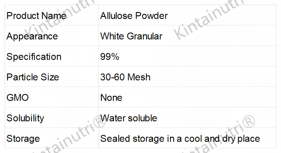 Allulose Powder Information