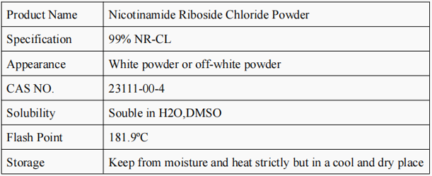 Nicotinamide Riboside Chloride Powder Information