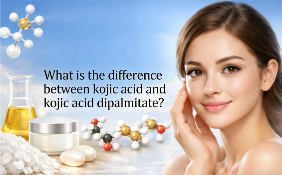 What is the difference between kojic acid and kojic acid dipalmitate?