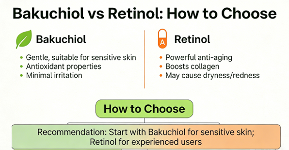 Bakuchiol vs retinol How to Choose