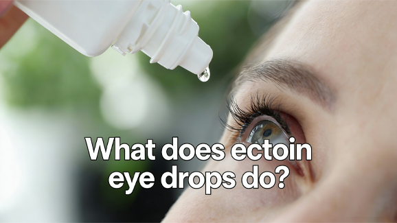 What does ectoin eye drops do?