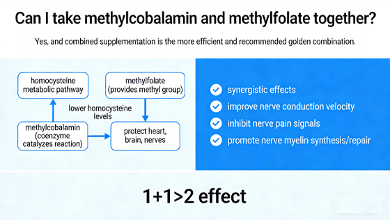 take methylcobalamin and methylfolate together